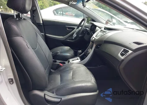 2012 Hyundai Elantra Limited z USA, uszkodzony, nr VIN 5NPDH4AE9CH083074